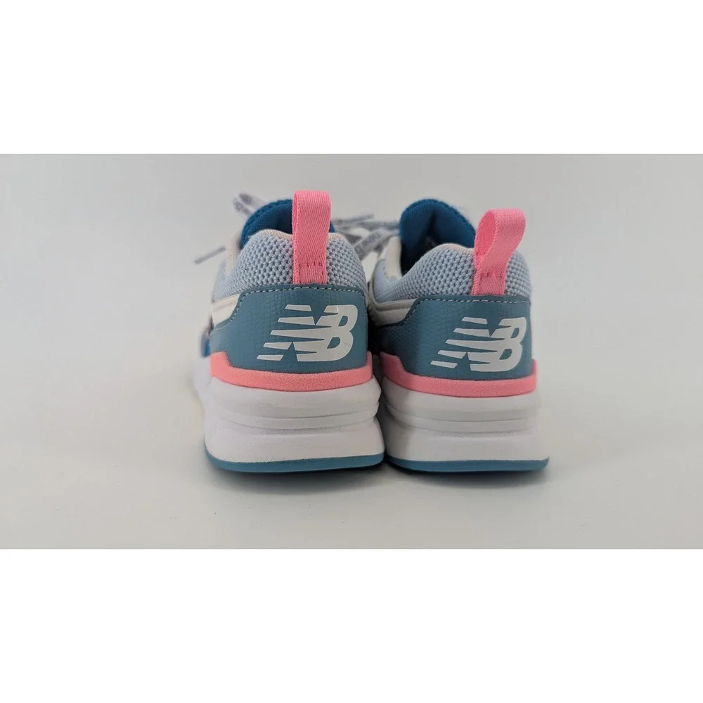 New Balance 997H Kids Blue Pink Suede Mesh Sneakers Shoes Size 1 PJ997HCV